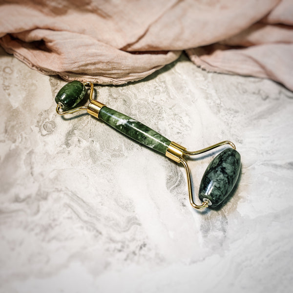 Green Jade Facial Roller