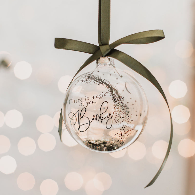 Magic In You Personalised Bauble