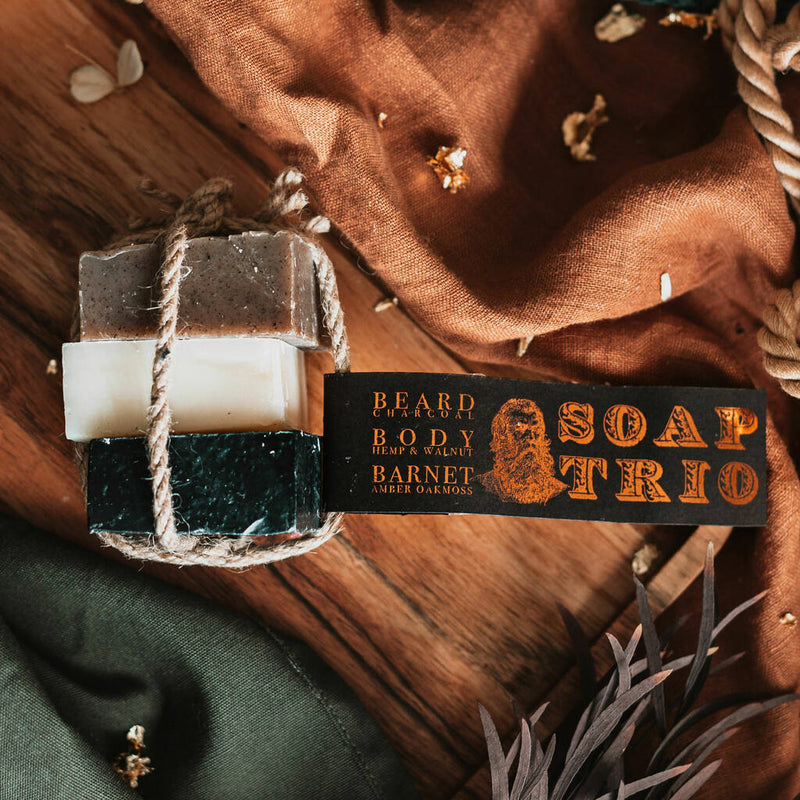 SOAP TRIO // BEARD BODY BARNET
